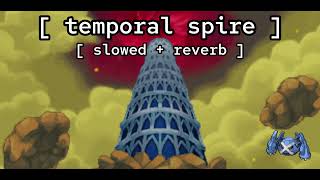 temporal spire ★ slowed  reverb   pokémon mystery dungeon explorers of time sky darkness [upl. by Harlie]