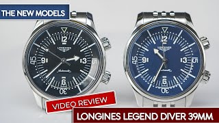 Longines Legend Diver 39mm – Efsane Artık Daha Rafine [upl. by Eneladgam]