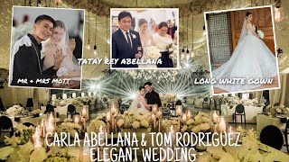 Carla Abellana amp Tom Rodriguez Wedding  Fairytale Reception BONGGA ❤️ Tatay Rey Masaya sa anak [upl. by Winstonn133]