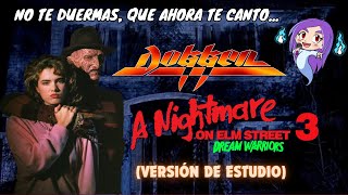 🔥DokkenDREAM WARRIORS FEMALE COVER by Morgan💀Nightmare on Elm Street 3 OST🔥Subtitulado🎙🎵 [upl. by Hgielsel]