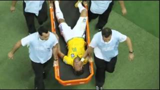 Brasil 2014 FIFA analiza jugada que lesionó a Neymar [upl. by Won]