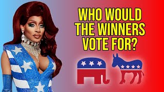 How Each Drag Race Winner Would Vote in USAs 2024 Election [upl. by Herzig807]