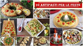 🎄10 ANTIPASTI PER LE FESTE 2023 antipasti per la Vigilia e antipasti per Natale La cucina di Rita [upl. by Enilra]