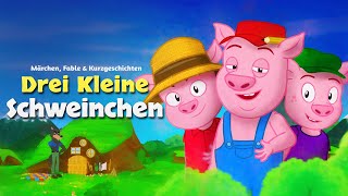 Drei Kleine Schweinchen  Der Lebkuchenmann Märchen für Kinder [upl. by Eibloc]