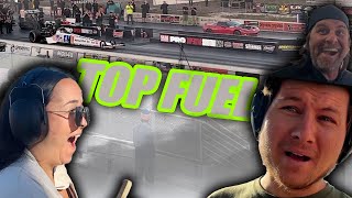 Our First Top Fuel Experience I Cried [upl. by Adliwa]