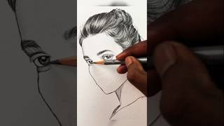 Try this trick for easy draw ✍️💖💕💘pencilartsworld artdrawing [upl. by Arem]