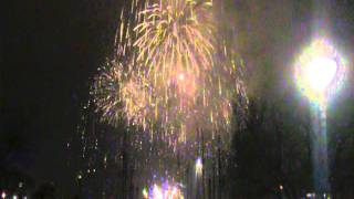 Aker Brygge Oslo  Norway  Fireworks New Years Eve [upl. by Eirojam]