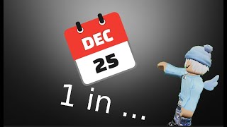 playing Roblox calendar RNG [upl. by Naor]