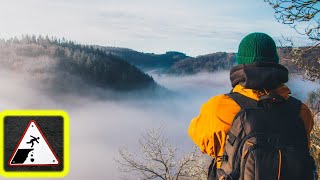 DANGEROUS Hiking Trail In Belgium [upl. by Nivk638]