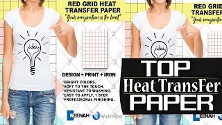 Best Heat Transfer Papers 2019 On The Market [upl. by Yarezed]