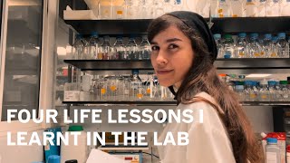 4 life lessons I learnt from working in a lab  full time scientist and part time artist [upl. by Ardelia880]