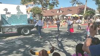 quotSolvang Daysquot Parade through Solvang Central Coast California [upl. by Meelas]