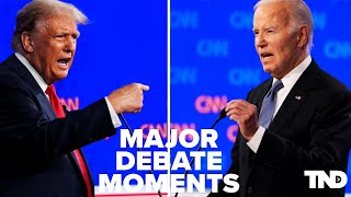 5 major moments from Biden and Trump debate [upl. by Neehsuan]