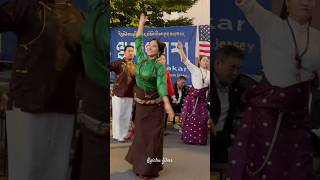 Today’s Lhakar Gorshey featuring Nangsa la 100624 gorshey lhakar tibetancircledance [upl. by Eemaj]