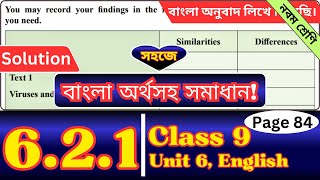 Class 9 English Chapter 621 Page 84  Solution  The Art of Expressing Comparisons 621 P 8284 [upl. by Tamsky]