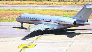 VistaJet Bombardier Global 6000 Takes Off from the World’s Toughest Runway at Paro Airport Bhutan [upl. by Nnuahs95]