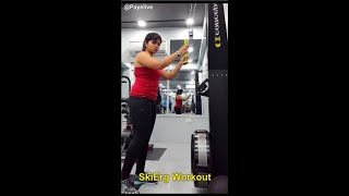 SkiErg Workout  Strength Training  Get Stronger amp Healthier  By Payel payelive [upl. by Perlman]