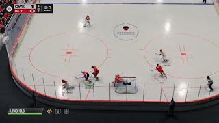 NHL 25 funny hip check [upl. by Ricardama]