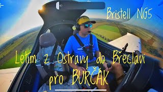 Letím z Ostravy do Břeclavi pro burčák  Bristell NG5  4K Video [upl. by Mccollum441]