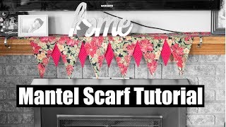 Day 6  Mantel Scarf Sewing Tutorial [upl. by Quiteri913]