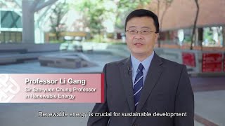 Prof Li Gang Sir Szeyuen Chung Professor in Renewable Energy [upl. by Heymann371]