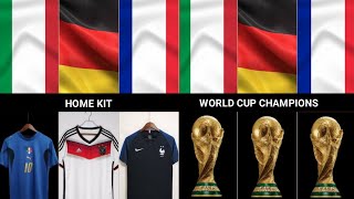 Italy 2006 Vs Germany 2014 Vs France 2018 Italy 2006 World Cup Germany 2014 Road to Vicory [upl. by Htrap722]