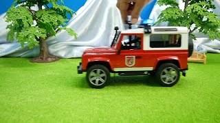 Feuerwehr Eisenbahn Jeep Fähre Bruder Lego [upl. by Ecinahs]