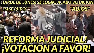 TRUINFA APLANADORA MORENA VOTACION A FAVOR REFORMA JUDICIAL SE TERMINO HOY EN VIVO Y EN DIRECTO [upl. by Hathcock]