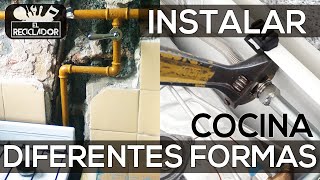 164 Instalar cocina  Diferentes formas [upl. by Aseena644]