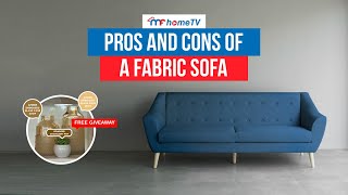 Pros and Cons of a Fabric Sofa  Mandaue Foam  MF Home TV [upl. by Curzon]