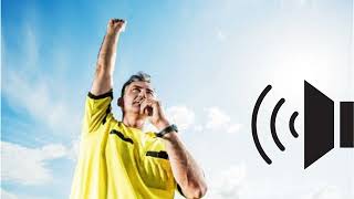 Football  Soccer  Referee Whistle  Free Sound Effects For Youtube Videos Editing [upl. by Yoshiko]