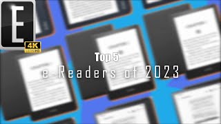 Top 5 eReaders of 2023 [upl. by Gabi]