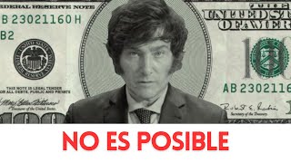 La idea de Milei para dolarizar la economía de Argentina [upl. by Little]