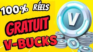 Comment Avoir Des V Bucks Gratuit Sur Fortnite [upl. by Alroy984]