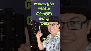 24 Transcription Websites to Earn 489Day from Home  Part 1 makemoneyfromhome [upl. by Tigges]