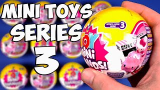 Opening The Toy Mini Brands SERIES 3 [upl. by Enirrok729]