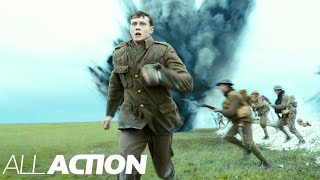 EPIC Battlefield Run Scene  1917  All Action [upl. by Asseniv704]