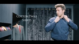 Cotton Twill Shirts from Samuel Windsor [upl. by Butte194]