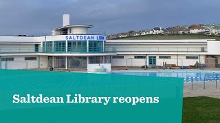 Saltdean Library reopens [upl. by Renelle]