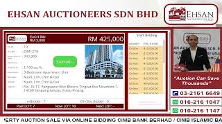 PROPERTY AUCTION SALE VIA ONLINE BIDDING CIMB BANK BERHAD  CIMB ISLAMIC BANK BERHAD [upl. by Delanie]