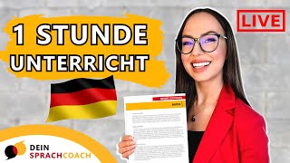 Lerne 1 STUNDE DEUTSCH mit mir🇩🇪 besser schreiben  Diktate  Deutsch lernen [upl. by Tedd157]