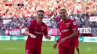 Cuplikan Gol FC Twente 5 Vs Heracles 0  Mees hilgers Cetak 1 Gol 🔥🔥 [upl. by Neibart]