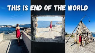 VERDENS ENDEEND OF THE WORLD Travel VlogTourist Place In Norway Exploring NorwayOslo ➡️Tønsberg [upl. by Retnuh]