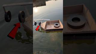 Magnet Powered Boat shorts outofmindexperiment [upl. by Whitney]