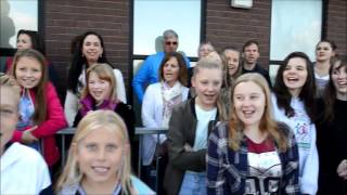 Families protest at Penkridge and Codsall Swim School [upl. by Forrest]