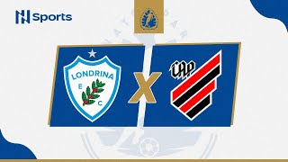 Campeonato Paranaense 2024 Londrina x Athletico  QUARTAS DE FINAL  IDA  AO VIVO  COM IMAGENS [upl. by Yemac]