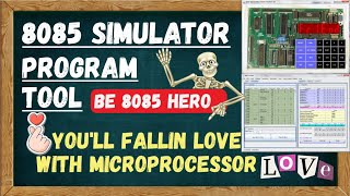 8085 SIMULATOR TOOL  LifeSaver Tool To Make Learning 8085 Easy and FUN [upl. by Aneeles]