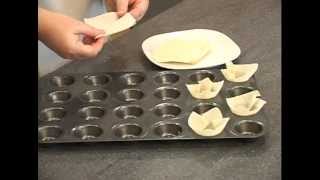 TexMex Wonton Cups Recipe [upl. by Yhotmit61]