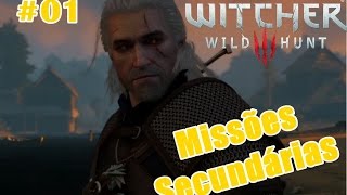 The Witcher 3 Wild Hunt  Missões secundárias 01 Pomar Branco [upl. by Assinna]