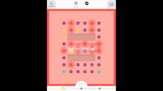 TwoDots Level 59 Ver 1  No Powerups Walkthrough Two Dots [upl. by Howlend]